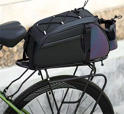 Bolsa para baúl de bicicleta con compartimento refrigerador
