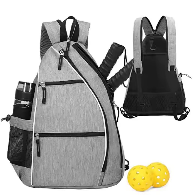 Versatile adjustable tennis backpack design
