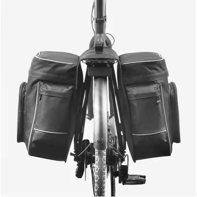Removable and adjustable bicycle trunk rack
