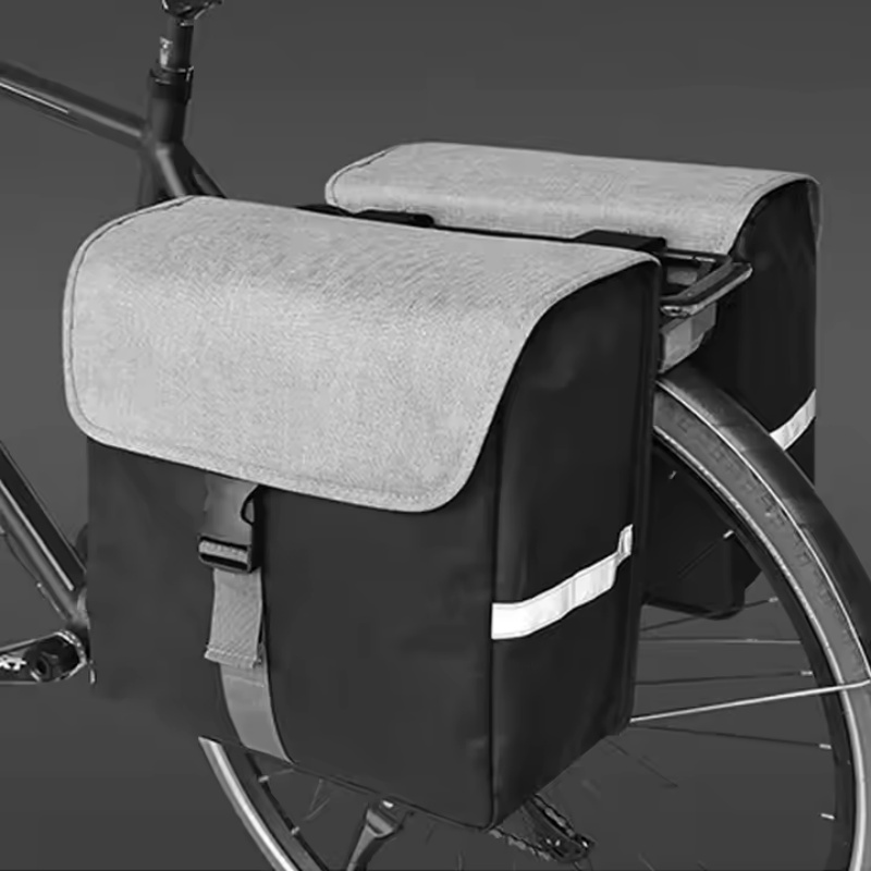 Custom Rear Rack Bike Bag Side Bicycle Pannier Trunk