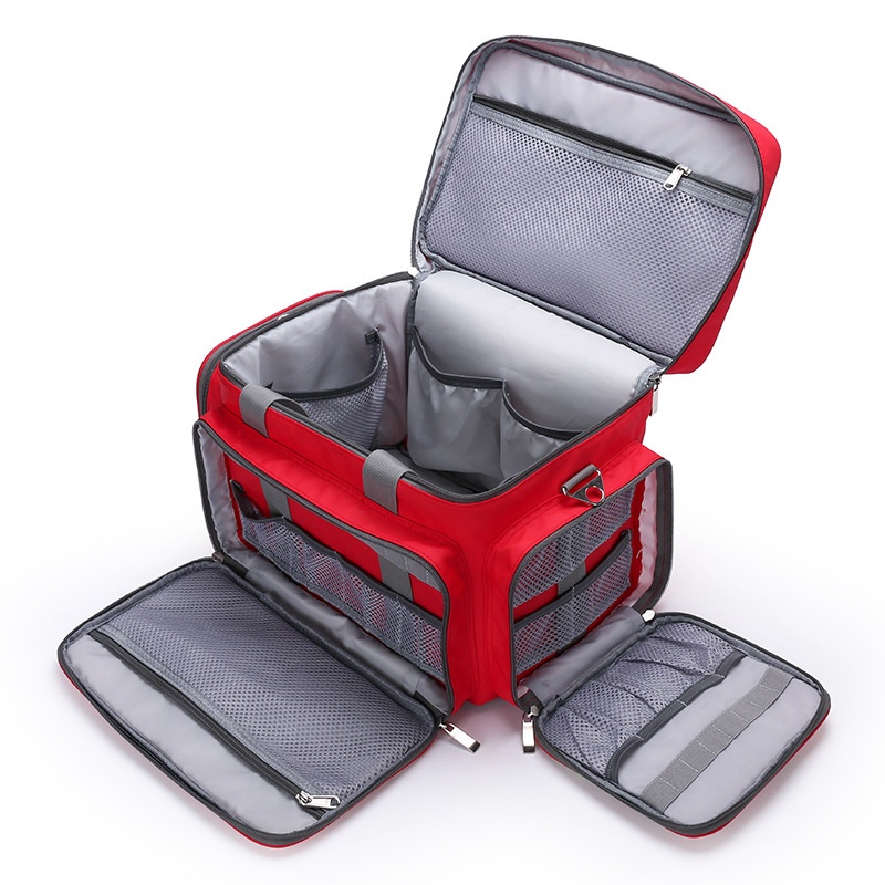 Compact first aid supplies for hikers