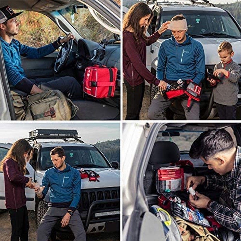 Versatile trauma kit for outdoor activities
