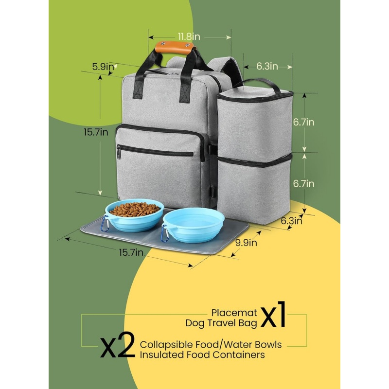 Wholesale Double-Layer Portable Cat Pet Supplies Organizer Backpack