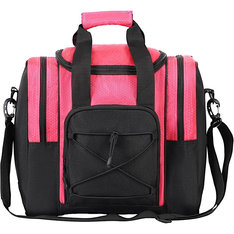 Bowling bag with shoe compartment