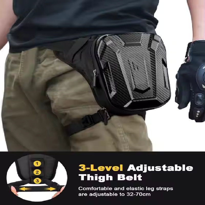 Motorcycle waist bag for cyclists
