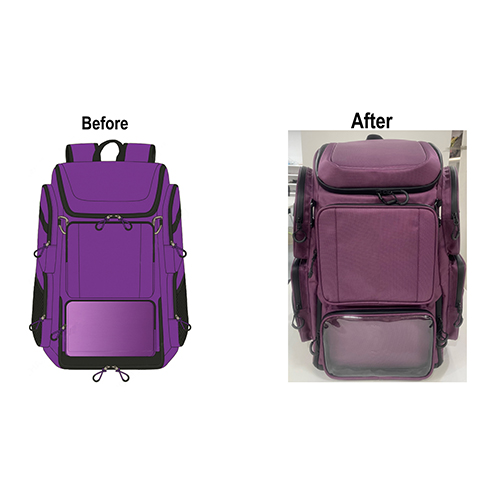 Triathlon Bag from design into real