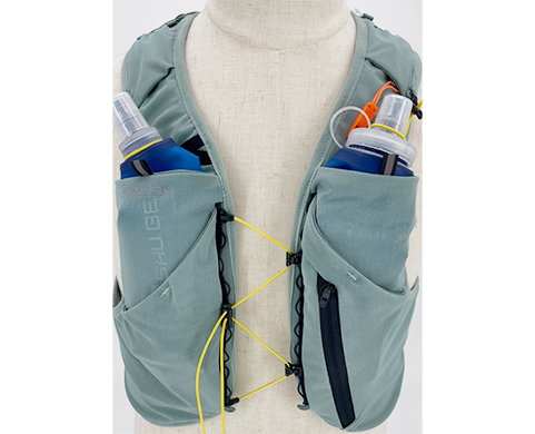 Nuevo chaleco de running de color para correr